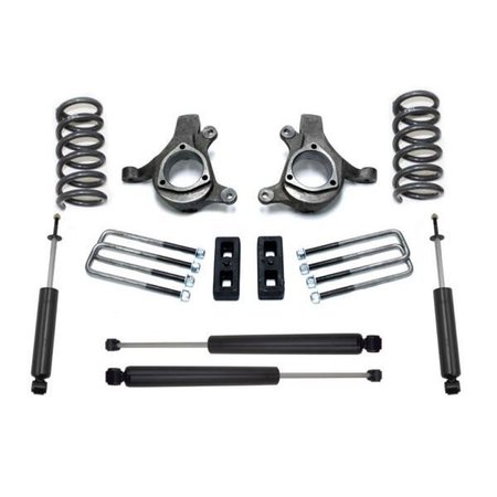 MAXTRAC SUSPENSION 5IN LIFT KIT 2WD W- MAXTRAC SHOCKS 1999-07 CLASSIC C-1500 GM 8 CYL K880953-8